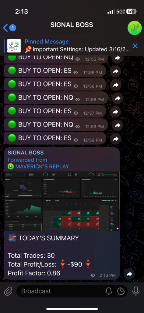 march 21st 2025 trade log