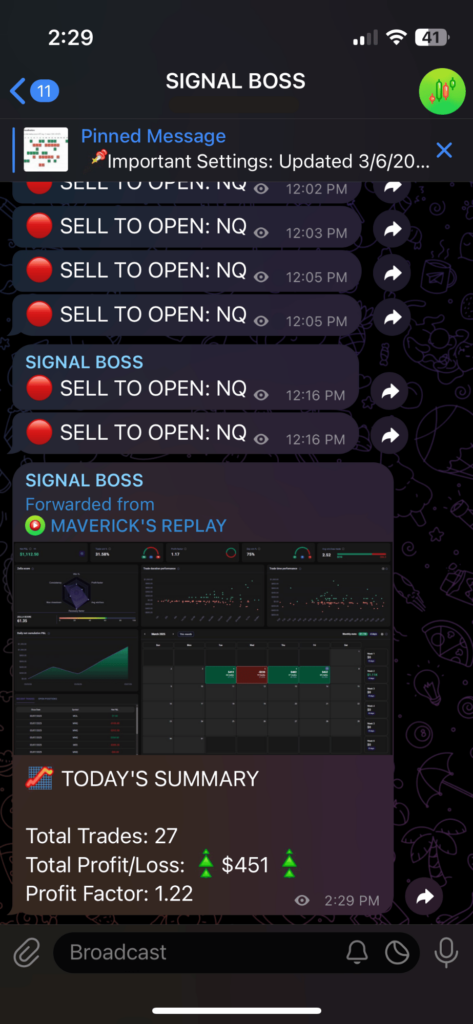 march 7th 2025 trade log