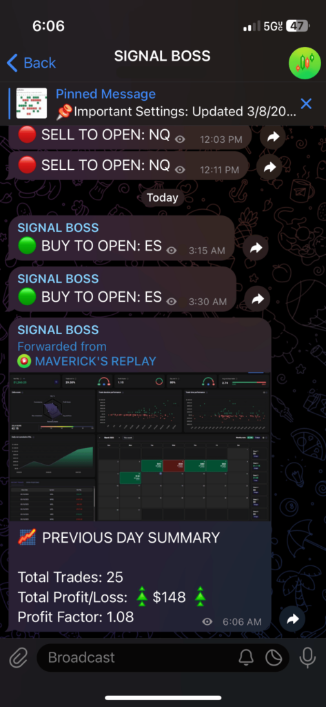 march 11th 2025 trade log
