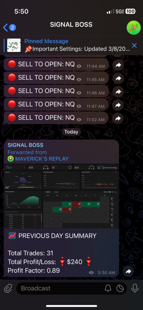 march 11th, 2025 trade log