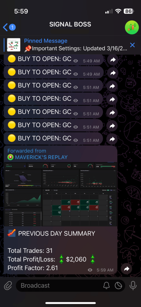 march 18th 2025 trade log